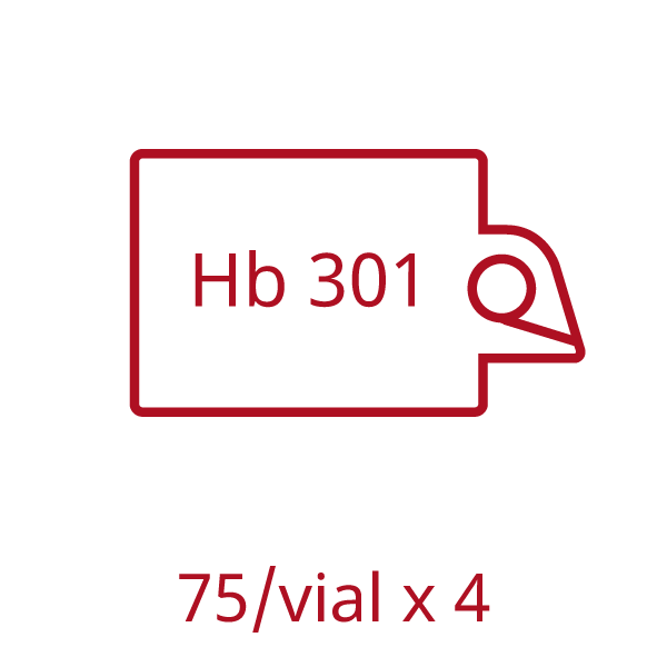 HemoCue Hb 301 microcuvettes