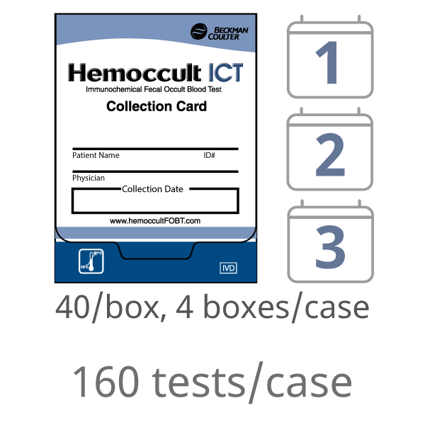 Hemoccult ICT 3-day collection cards