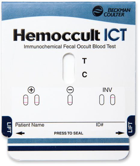 Hemoccult ICT is clinically proven to detect bleeding associated with more cancers and polyps than traditional guaiac-based tests