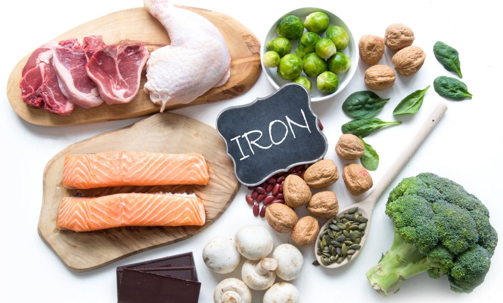 food that interfere with iron absorption